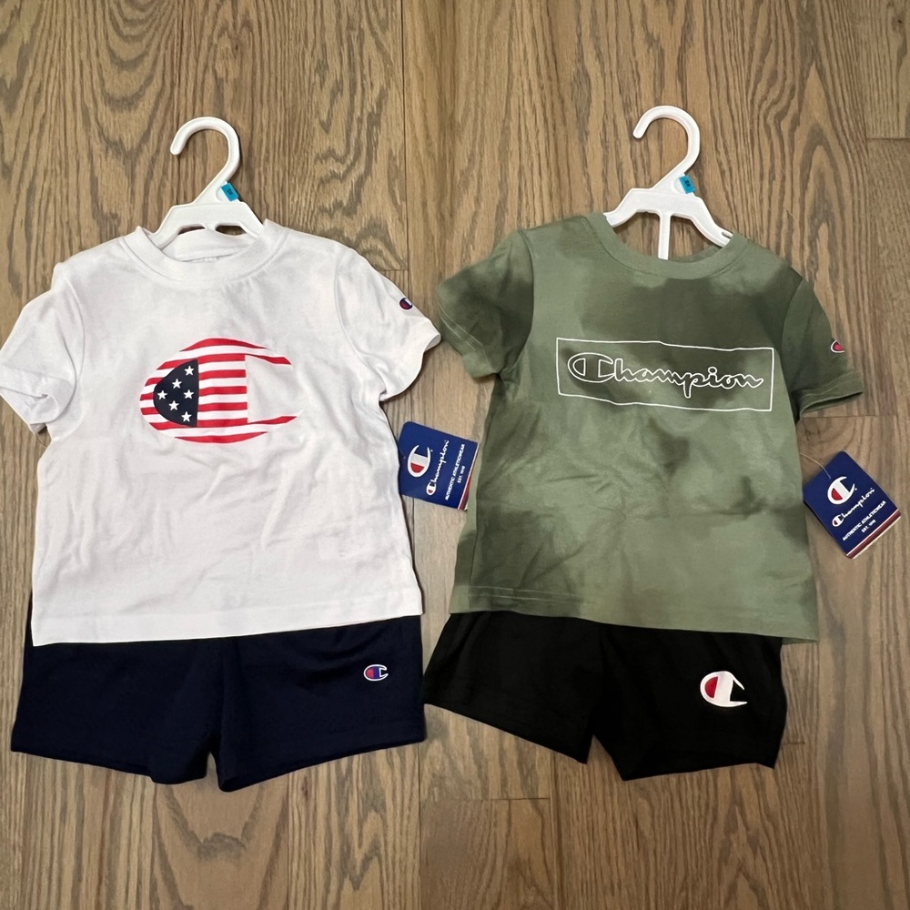 Champion Short Sleeve & Shorts Bundle 24 Months
